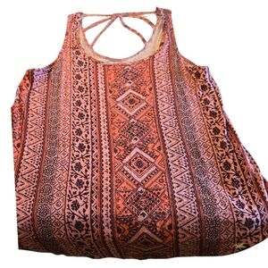 Hollister Aztec tank top